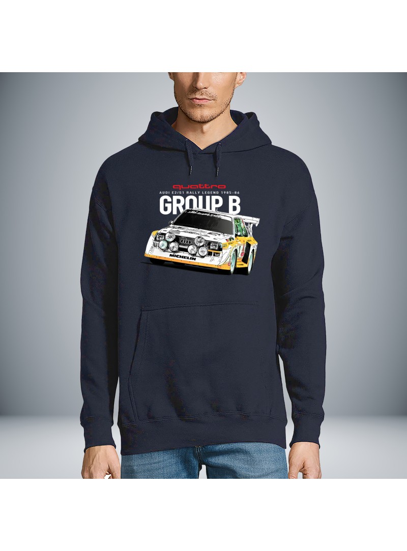 Audi Quattro S1 GROUP B Unisex Hoodie