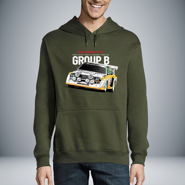 Audi Quattro S1 GROUP B Unisex Hoodie