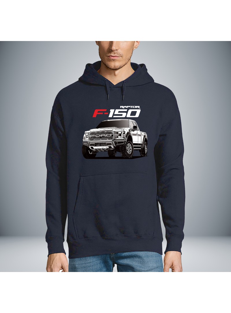 FORD RAPTOR F-150 BW Unisex Hoodie