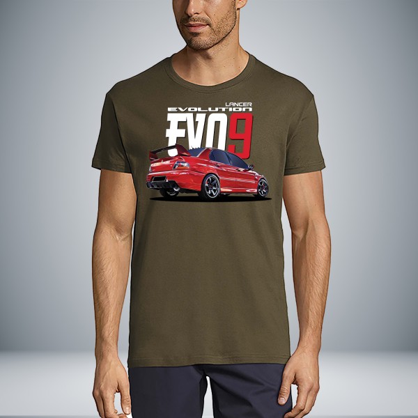 Mitsubishi EVO IX Unisex Μπλουζάκι