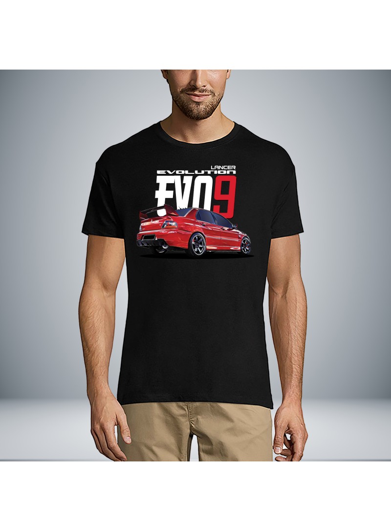 Mitsubishi EVO IX Unisex Μπλουζάκι