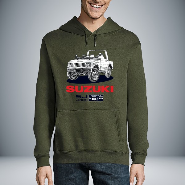 Suzuki Samurai SJ410 Unisex Hoodie