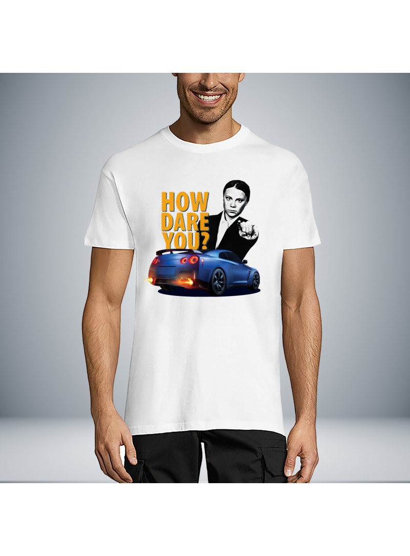 HOW DARE YOU? Unisex Μπλουζάκι