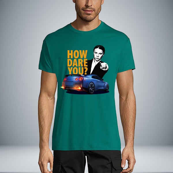 HOW DARE YOU? Unisex Μπλουζάκι