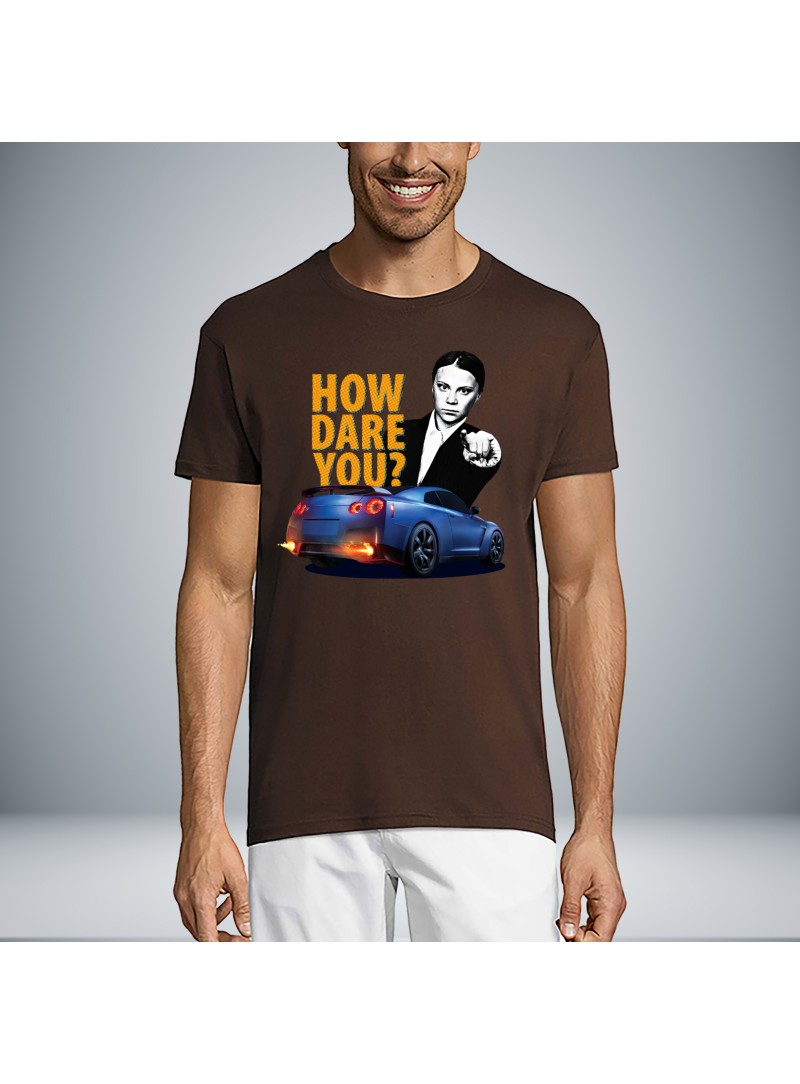 HOW DARE YOU? Unisex Μπλουζάκι