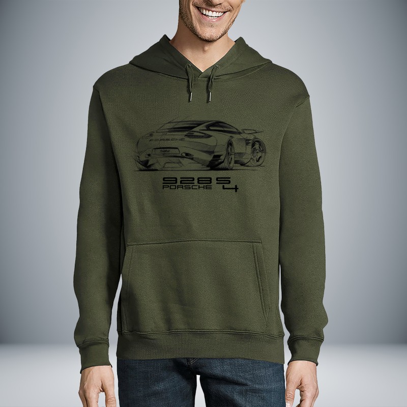 Porsche 928 S4 Vintage Unisex Hoodie