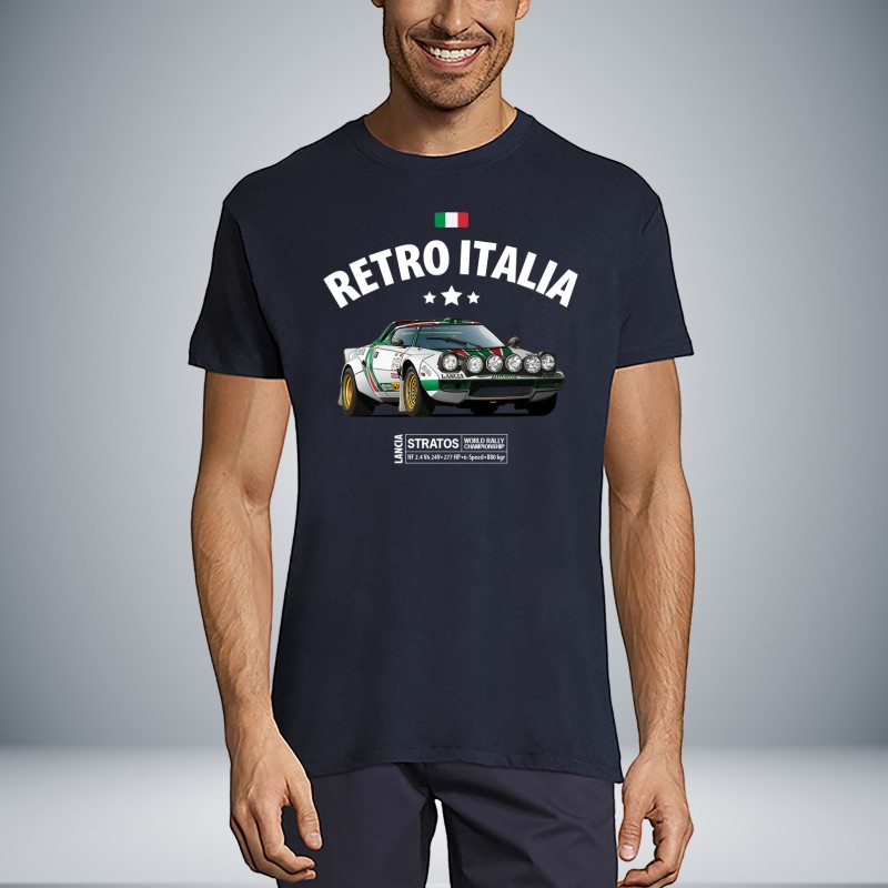 Lancia STRATOS Unisex Μπλουζάκι
