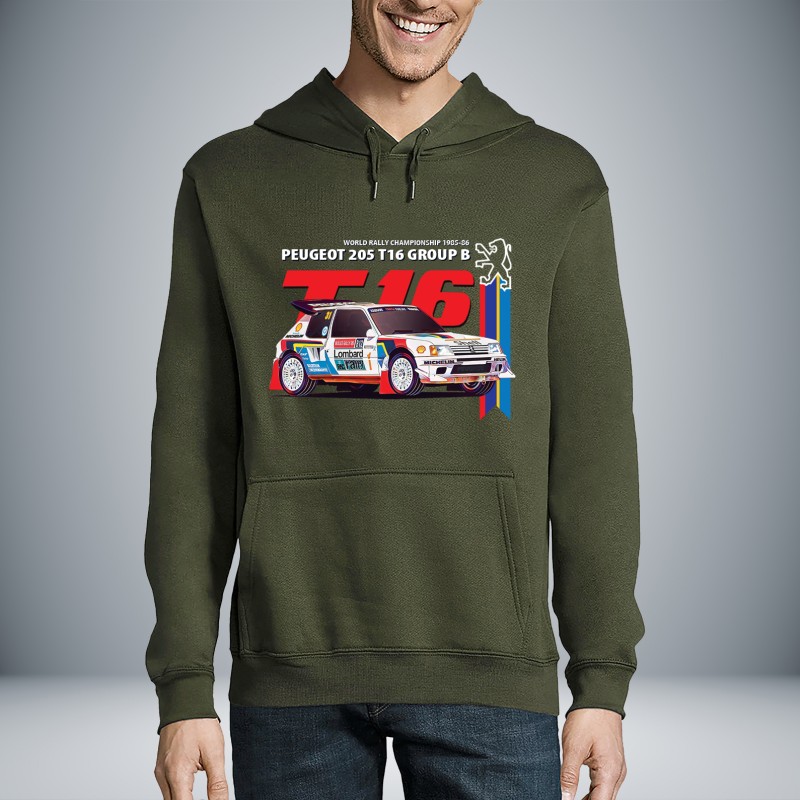 PEUGEOT 205 T16 Unisex Hoodie