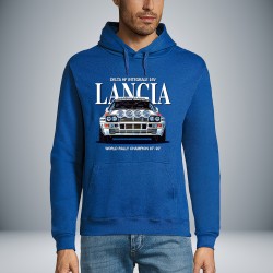 Lancia Delta Integrale Rallycar Unisex Hoodie
