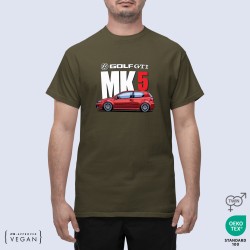 Volkswagen Golf GTI MK 5 Unisex Μπλουζάκι