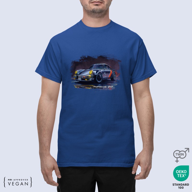 Porsche 911 Vintage Unisex Μπλουζάκι