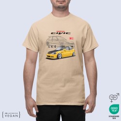 Unisex Μπλουζάκι Honda Civic EK-4