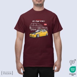 Unisex Μπλουζάκι Honda Civic EK-4