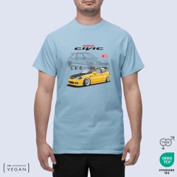Unisex Μπλουζάκι Honda Civic EK-4