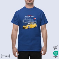 Unisex Μπλουζάκι Honda Civic EK-4