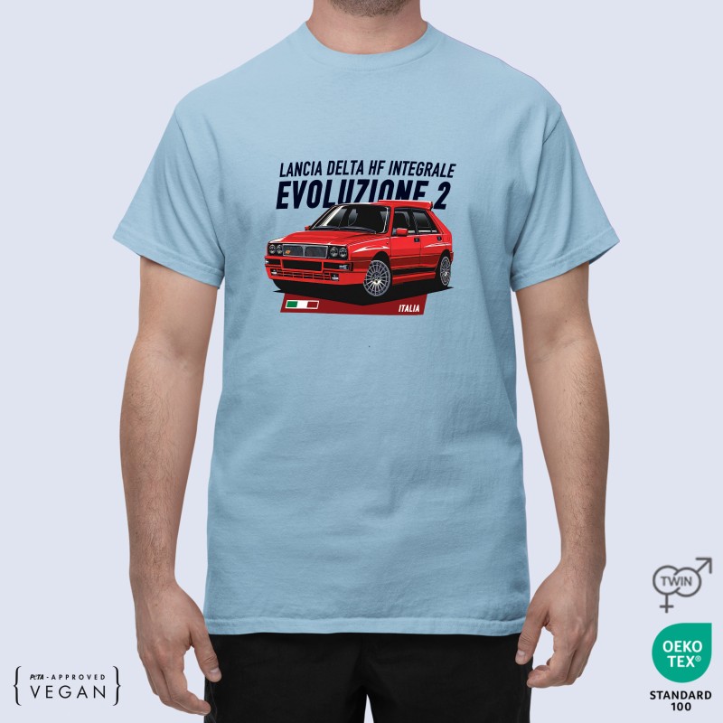 Lancia Delta Integrale EVOLUZIONE 2 Unisex Μπλουζάκι