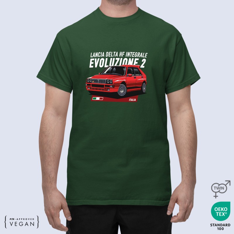 Lancia Delta Integrale EVOLUZIONE 2 Unisex T-Shirt