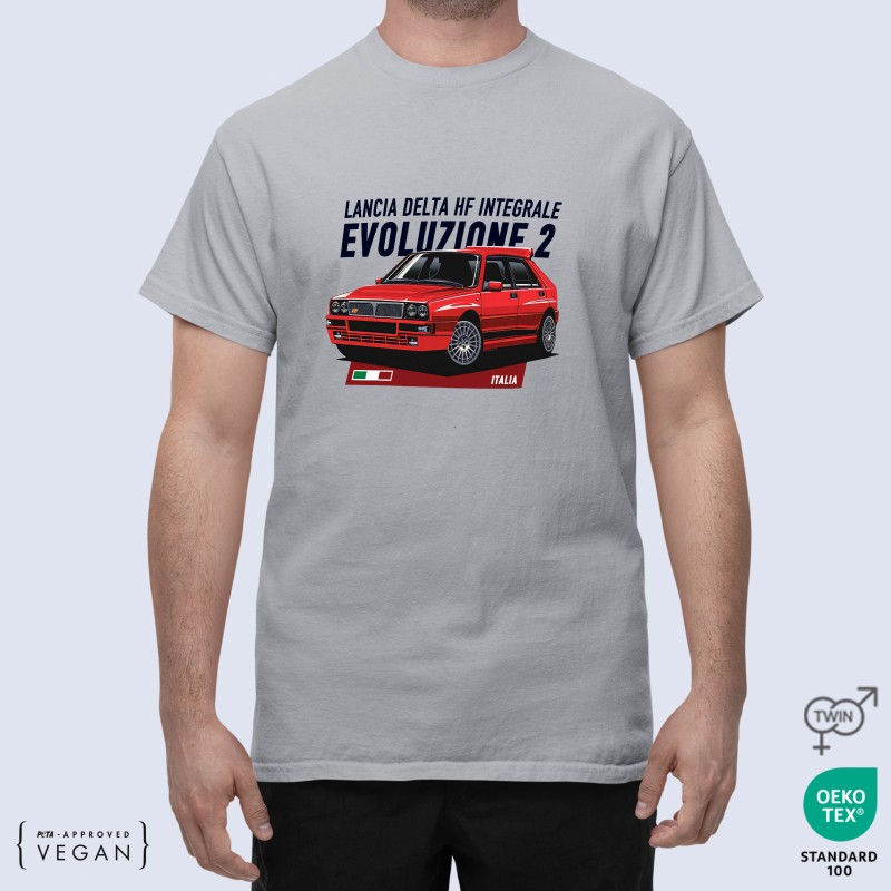 Lancia Delta Integrale EVOLUZIONE 2 Unisex Μπλουζάκι