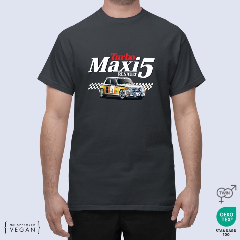 Renault 5 MAXI Turbo Unisex Μπλουζάκι