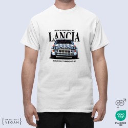 Lancia Delta Integrale Rallycar Unisex Μπλουζάκι