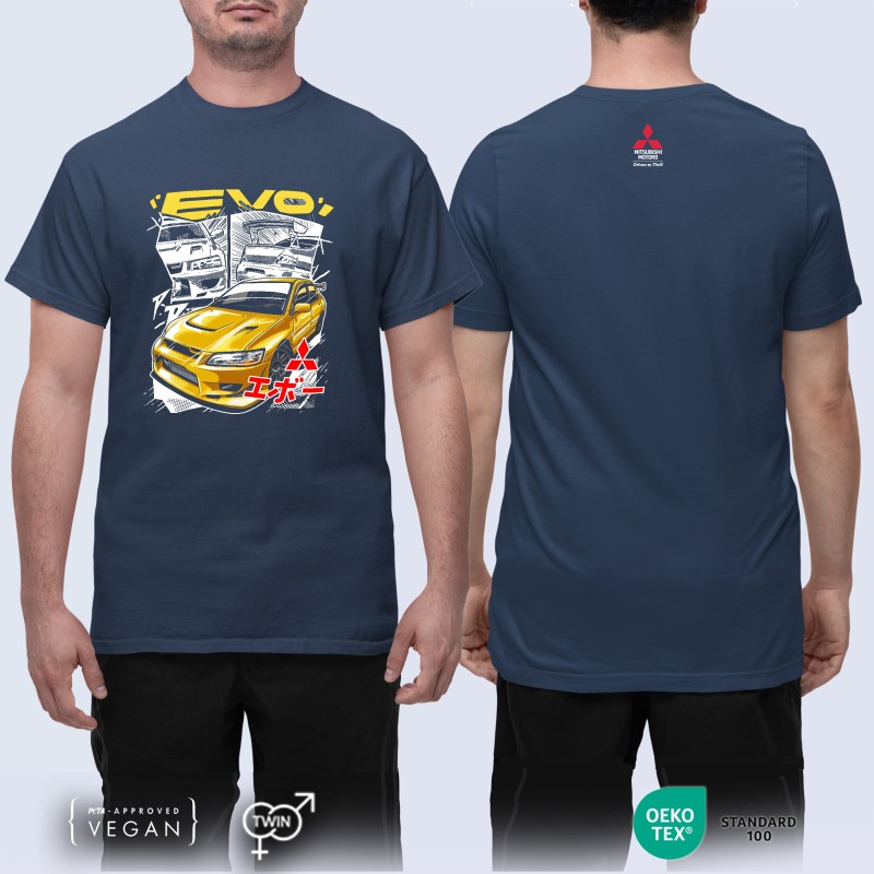 Mitsubishi Evo Unisex Μπλουζάκι