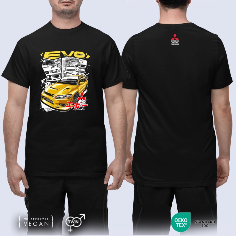 Mitsubishi Evo Unisex Μπλουζάκι