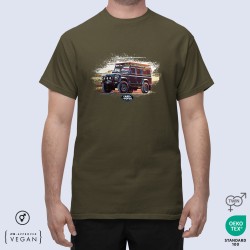 Land Rover Defender 110 Unisex Μπλουζάκι 3
