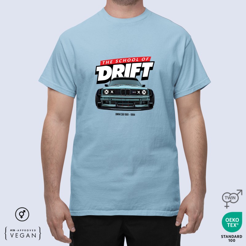 BMW E30 Drift School Unisex T-Shirt